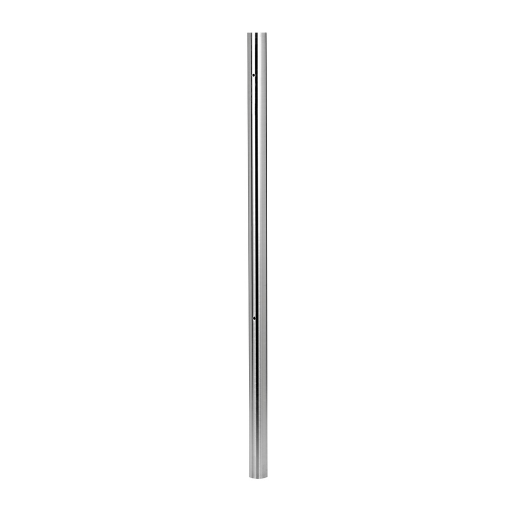 Tube for baluster, H=1250 mm, M8 pre-drilled, MOD 0937, 304