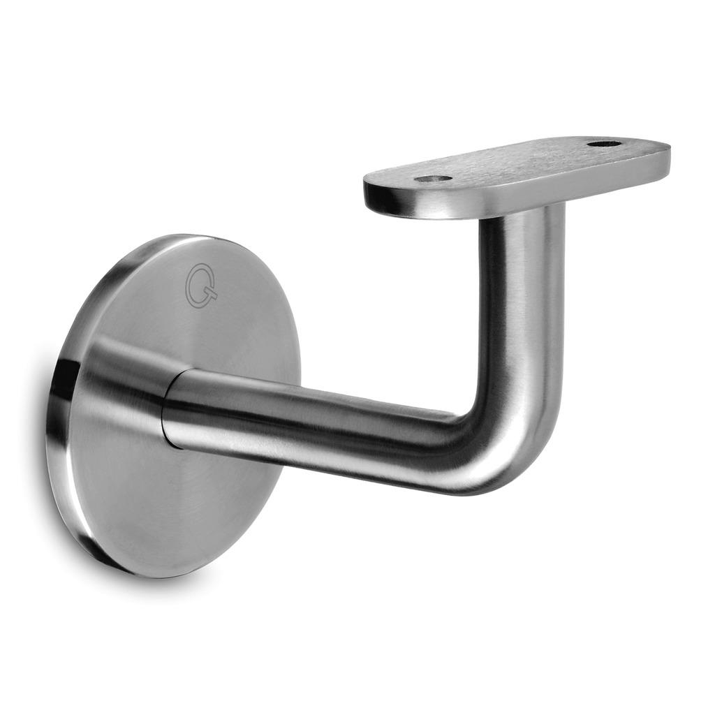 Handrail bracket for wall, M8, Q-line, MOD 0111, 316