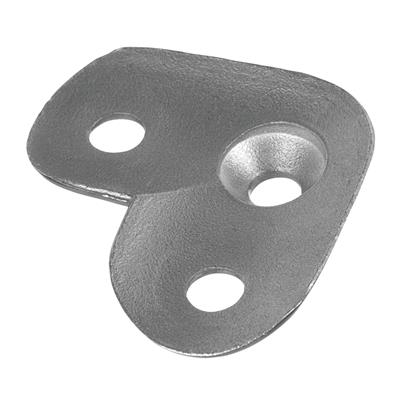 Handrail connecting plate, 90°, Q-line, MOD 1802, 304