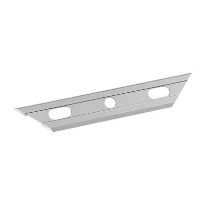Drainage profile, Easy Glass Slim, top mount, MOD 8017, alu